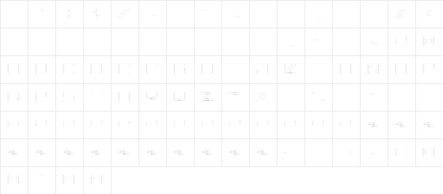 back to heavy coat fat ground_line-sh Regular  glyph index