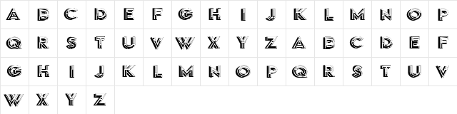 Princino Regular  glyph index