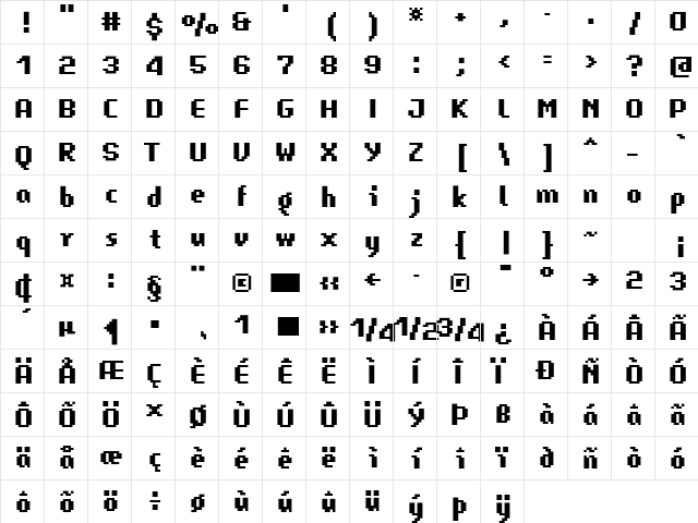 LomoCopy LT Std Sall Regular  glyph index