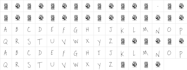 Oak Lawn Regular  glyph index