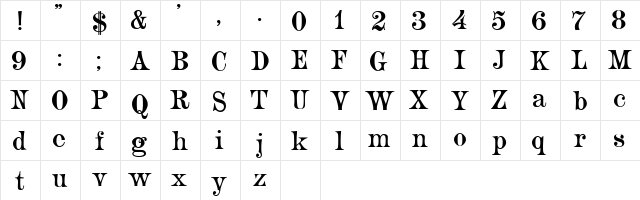 2 Baby Girl DNA Regular  glyph index
