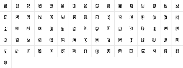 Neturality Regular  glyph index