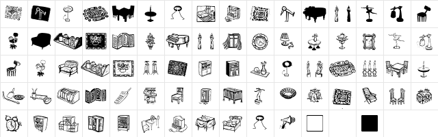 LiveStyle Regular  glyph index