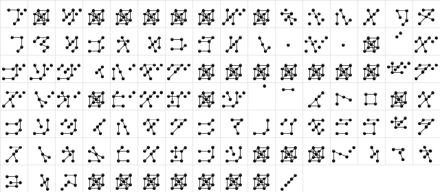 MetallicElement KanaClear  glyph index