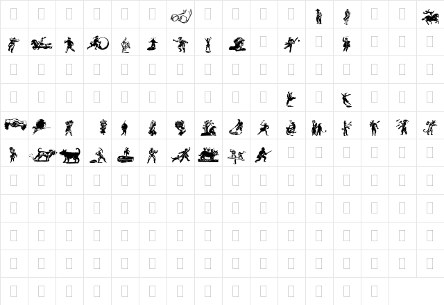 DF Primitives One Plain  glyph index