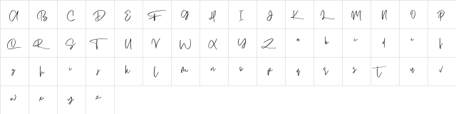 Soul Harder Free Regular  glyph index