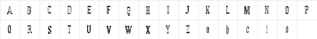 manual font basic demo Regular  glyph index