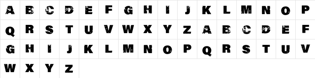 Vtks Escape Regular  glyph index