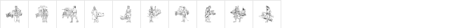 WW1  C Regular  glyph index