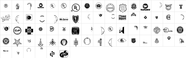 LogosService P02  glyph index