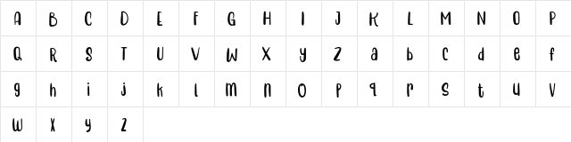 Harmonia FREE Regular  glyph index