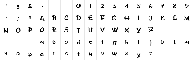 Lysine Normal  glyph index
