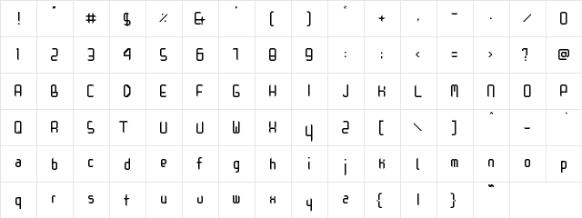 vely Regular  glyph index