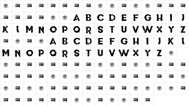 This is who we are Regular  glyph index