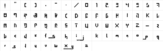 Lost Passenger (part 2) Lost Passenger (part 2)  glyph index
