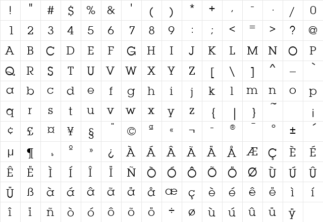 LubalinGraphITCTT Book  glyph index