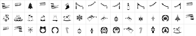 AC1-HoliDings2 Regular  glyph index