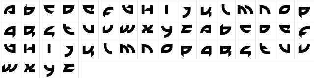 Mercenary Mercenary  glyph index