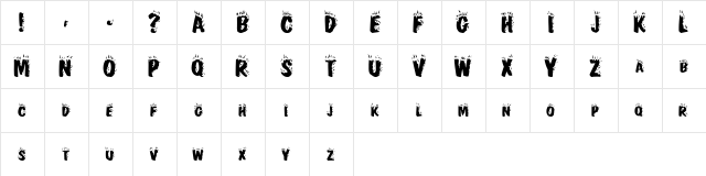 FIRE Normal  glyph index