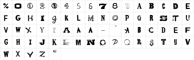 Jailbox1 Jailbox1  glyph index