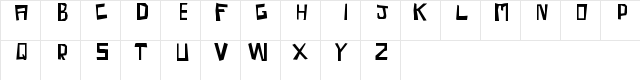 ruchedo basico Regular  glyph index