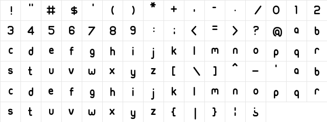 Ubuntu-Title Title  glyph index