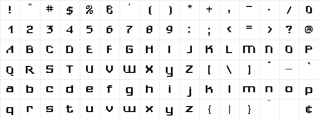 Sydney (Plain):001.001 (Plain):001.001  glyph index