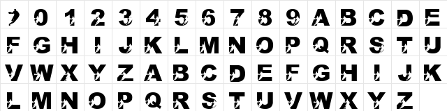 LMS I Love This Game Regular  glyph index