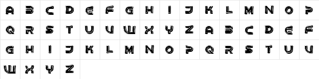 Unicorns Regular  glyph index