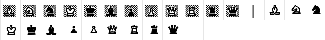 CastleSSK Bold  glyph index