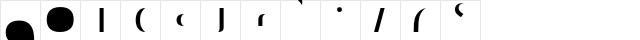 Decoder Regular  glyph index