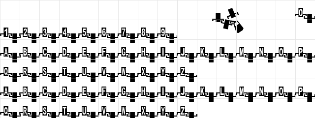 Loop Regular  glyph index
