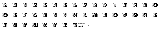 pf_holiday_peace Regular  glyph index