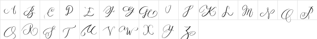 MONOGRAM H Regular  glyph index