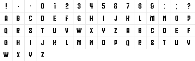 Queen Dea Book Regular  glyph index