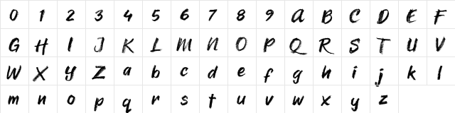 Sheila Crayon Sheila Crayon  glyph index