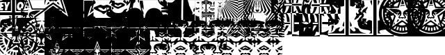 ObeyWrappers Regular  glyph index