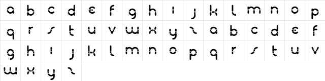 ojol Regular  glyph index