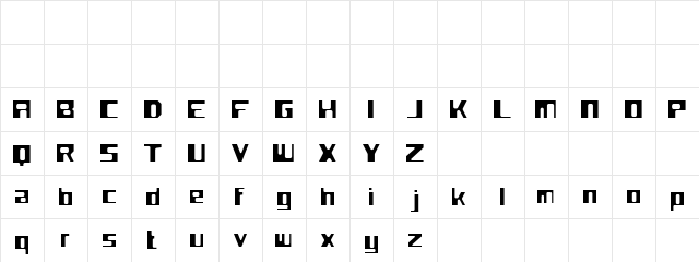 Flotsam Performance Regular  glyph index