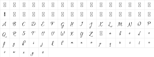 Direkt Stencil Regular  glyph index