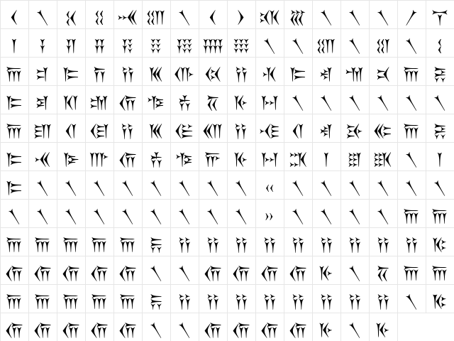 Kakoulookiam Regular  glyph index