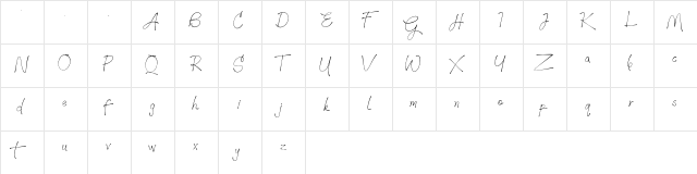BTX-GILTHER GILTHER  glyph index