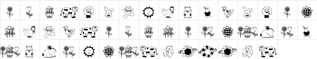 RMCountry   glyph index