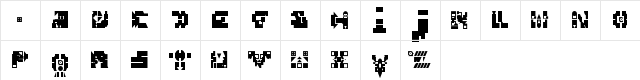 00ne Dopamine Regular  glyph index