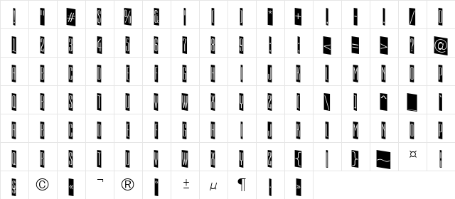 a_EmpirialCmDn Regular  glyph index