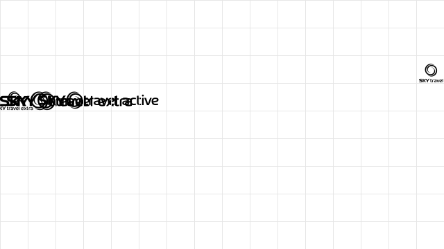 SKYfonttravel Regular  glyph index