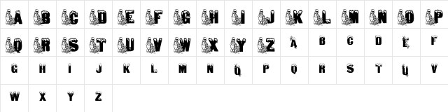 JNKSNOW2 Regular  glyph index