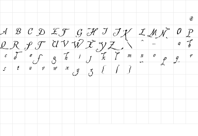 Hesperides Demo Regular  glyph index