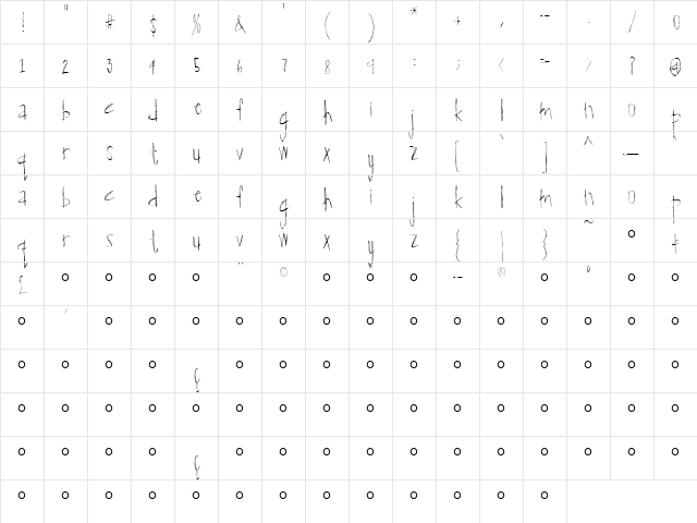 SplitlevelHouse Medium  glyph index