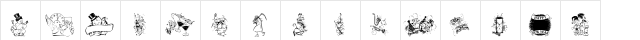 Destiny's New Years Dings Regular  glyph index